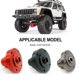 thumbnail image 4 of Vogacara RCGOFFLOW Diff Direct RC pieza de coche estable y confiable Rc Diff Direct para 1/10 AXIAL SCX10 Crawler RC pieza de actualización Kits de construcción modelo Negro, 4 of 6