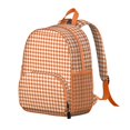 thumbnail image 2 of Checkered Backpack Backpack for School,Cute School Bag,Schoolbag with Adjustable Shoulder Straps & Padded Back,13.8"x11.4"x6", 2 of 6