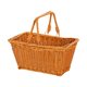 thumbnail image 5 of Cesta de Picnic, cesta tejida de mimbre de imitación, organizador rústico resistente, cesta de frutas, cesta de almacenamiento para servir para bodas 23cm x 125cm x 14cm, 5 of 8