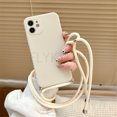 thumbnail image 1 of Soft Silicone Necklace Phone Case For Huawei P30 P40 Lite P50 P20 Pro Mate 20 30 P Smart  Lanyard Crossbody Cord Rope Cover LUHAN, 1 of 7