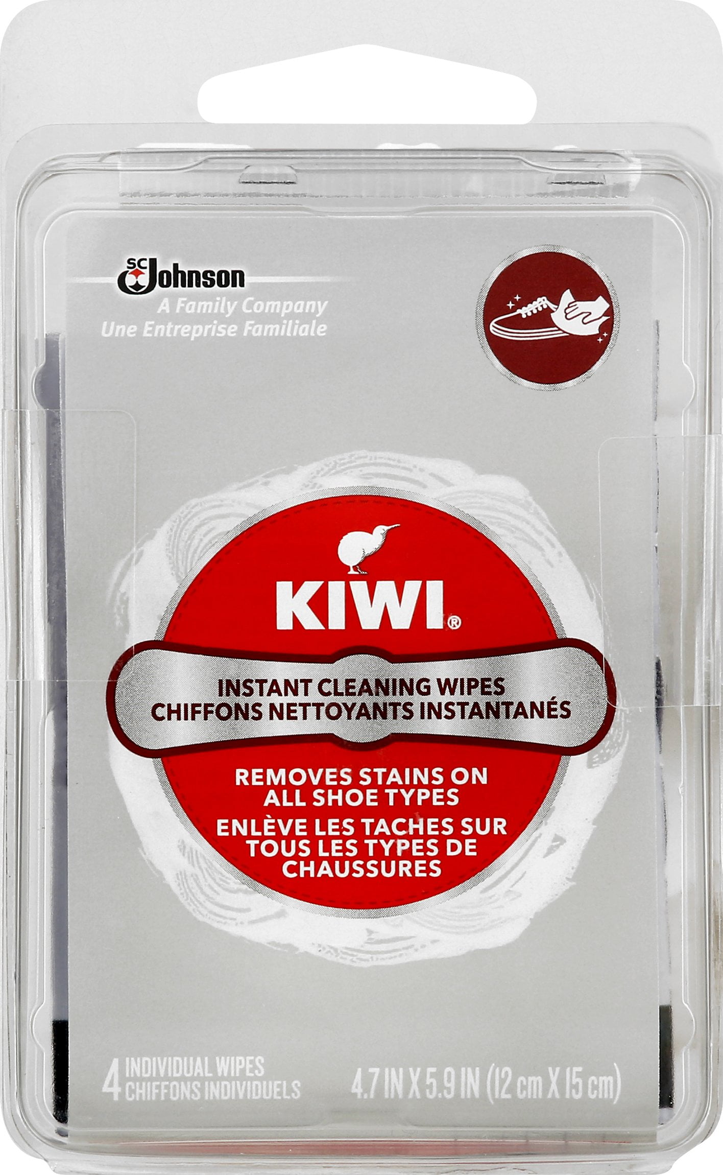 Kiwi instant cleaning wipes sale