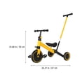 thumbnail image 2 of Minkissy Childrens Sliding Bike 1Pcs Three-In-One Yellow Tricycle For Kids Learning Bike Falling Prevention, 2 of 8