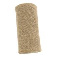 thumbnail image 4 of Love, Laugh, Craft Jute Burlap Roll Precut, 6"W x 5-Yards, 7 Rolls, 740-25KIT, Brown/Silver Tinsel, 4 of 10