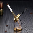 thumbnail image 5 of Mini juego de cachimba portátil con accesorios para shisha, juego de cachimbas de mano, regalos para novio, padre, marido o amigos, dorado, 5 of 5
