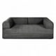 thumbnail image 2 of SOFA CAMA TEDDY SMOOTH CHARCOAL, 2 of 10