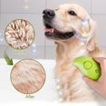 thumbnail image 5 of Steamy Cat Brush, Green, 4 in 1 Multifunctional Cat Hair Brush for Shedding, Massage, Bath, Removing Tangled and Loosse Hair, 5 of 7