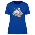 thumbnail image 1 of Golden-Blue Butterfly Tee Women's -Image by Shutterstock, 1 of 1