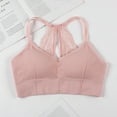 thumbnail image 3 of Womens Floral Lace Bras Criss-Cross Back Bralettes Beauty Back Smoothing Bra Wireless Everyday Seamless Bralette Support Push-Up Underwear Training Yoga Bra, 3 of 3