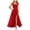 Red, variant on WNVMWI Childrens Square Neck Maxi Dress Big Girls Ruffled Flowy Dresses Teens Sleeveless Stylish formal Gown 11-12 Years White