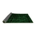 thumbnail image 2 of Ahgly Company Indoor Square Abstract Green Modern Area Rugs, 6' Square, 2 of 4