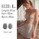 thumbnail image 2 of Camisón azul para mujer, camisón de encaje, ropa de dormir con cuello en V, vestido para dormir, camisón con perspectiva de lazo dulce, 2 of 7