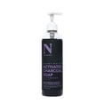 thumbnail image 1 of Dr. Natural Jabón Líquido Carbón Activado con Extracto de Aceite de Lavanda 473 ml. Cara y Cuerpo. 100% Orgánico. Acción Exfoliante Reduce Poros y Grasa. Todo Tipo Piel. Hipoalergénico., 1 of 7