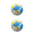 thumbnail image 1 of kurtrusly PVC Durable Football Goal For Wide And Soccer Training Fun Soccer Balls Portable Ball Soccer Competitive Teamwork light blue No.4 2Set, 1 of 6