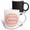 Multicolor, variant on 3drose, Simple Text of Be Kind, 11oz Two-tone Blue Mug