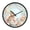 Bunny With Eggs, variant on Indoor 12' Voice-Activated Luminous Decoration Wall Clock With LED Night Light Kawaii Easter Clipart