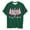 Green, variant on Plus Size Women's Christmas Print Loose Crew Neck T Shirt Holiday Graphic Top For Comfortable Casual Wear