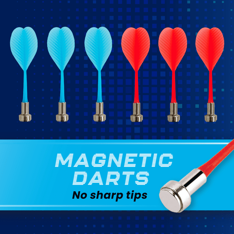 LED Magnetic Dartboard With Light-Up Target, 14 Inch photo 7