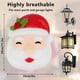 thumbnail image 5 of Snowman Lampshade Santa Claus porche Cubierta de luz Decoración Corredor de la casa Lámpara de pared Colgada Lámpara-Chimney Festival Indoor 2pcs Santa Claus Yuarrent HA010299-03, 5 of 6
