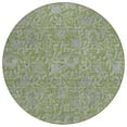 thumbnail image 2 of Addison Rugs Chantille Indoor/Outdoor Transitional Floral Olive Washable Round Rug, 8' x 8', 2 of 6