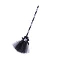 thumbnail image 1 of Gupgi 29.5'' Halloween Witch Broom, Girls Cosplay Props Ribbons Skeleton Contrast Color Broomstick, 1 of 4