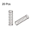 thumbnail image 2 of Unique Bargains Ressort Comprimé, 4 Mm OD, 0,4 Mm de Fil, 9 Mm de Longueur Comprimée, 15 Mm de Longueur Libre, Capacité de Charge de 7,1 N, Gris, 20 pcs, 2 of 4