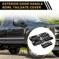 thumbnail image 3 of 1 Juego de Cubierta de Mango de Puerta, Cubierta de Mango de Puerta de Carga para Ford F-150 2004-2014 sin Teclado ABS Negro, 3 of 6
