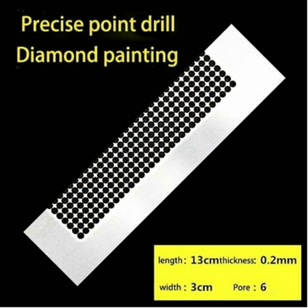 5d Diamond Painting Ruler Tool, Stainless Steel Diamond Drawing Tool, for Diamond Painting Round Full Drill Partial
