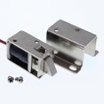 thumbnail image 5 of 1pcs Mini Drawer Door Tongue Down Electric Lock Assembly Solenoid DC 12V Slim Design Lock, 27X28X18mm, 5 of 5
