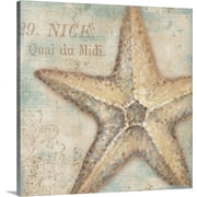 Great BIG Canvas | "A La Plage II" Canvas Wall Art - 24x24