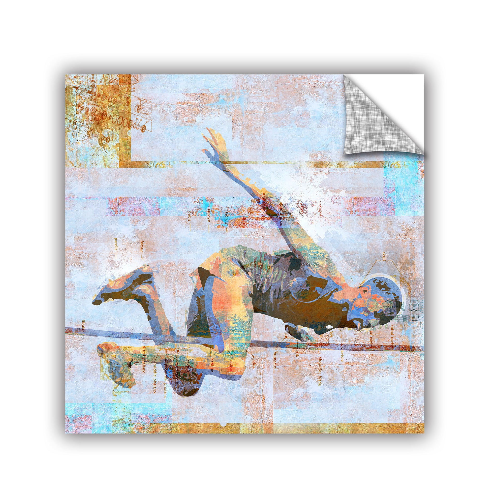 ArtAppealz Greg Simanson "Jump" Removable Wall Art