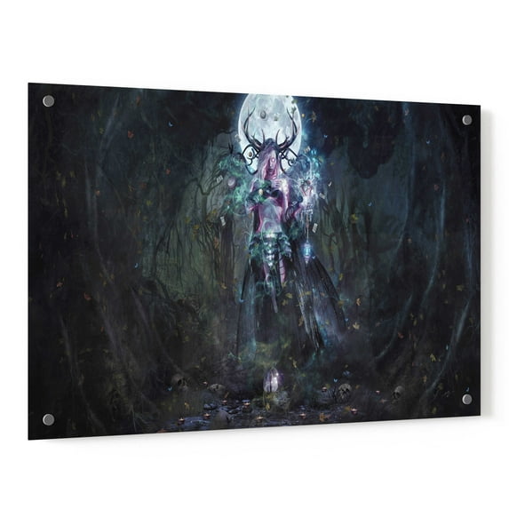 Epic Art 'The Dreamcatcher Landscape' by Cameron Gray, Acrylic Glass Wall Art, 36"x24"