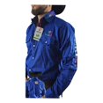 thumbnail image 3 of Camisa Ariat Bordado Tricolor Con Bandera Mex/usa En Espalda, 3 of 3
