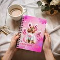 thumbnail image 3 of Faith Love Hope Cocker Spaniel Breast Cancer Awareness Survivor Spiral Bound Journal Cockers Dog Lover Gifts 5x7in Spiral Notebook - 02017, 3 of 5