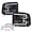 Clear Lens Black Housing Clear Reflector, variant on PIT66 LED DRL Headlight Fit for Ford F250 F350 F450 F550 Super Duty 2005-2007/Fit for Excursion 2005 6C3Z13008DB,6C3Z13008CB Clear lens Chrome Housing Amber Reflector