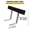 thumbnail image 3 of 48 Inch Boat Trailer Guide Ons 2 Pack Rustproof Steel with Carpet Padded Boards Mounting Parts Included for Ski Fishing or Sailboat Trailers, 3 of 6