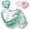 Royal blue, variant on Large Puffs and Containers , Clear Dusting Case 3 count You Can Also Store Accessories Such As Earrings, Necklaces, And Rings ()