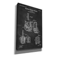 thumbnail image 2 of Epic Graffiti "Distillery Apparatus Blueprint Patent Chalkboard" Giclee Canvas Wall Art, 12"x18", 2 of 3