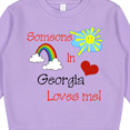 thumbnail image 3 of Inktastic Someone in Georgia Loves Me Toddler Sweatshirt, 3 of 4