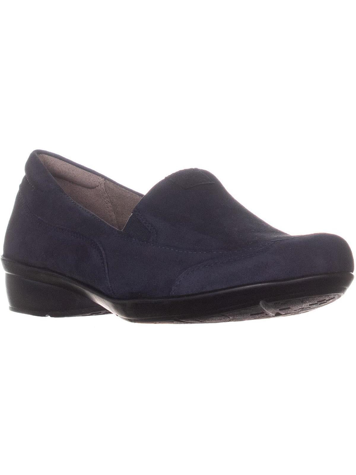 Womens naturalizer Channing SlipOn Comfort Loafers, Navy Suede