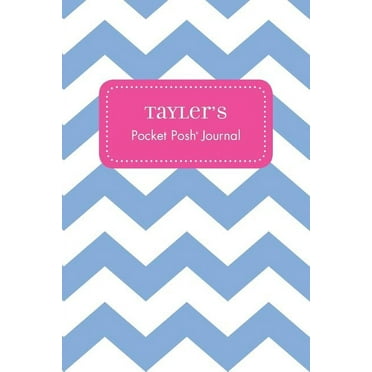 Tayler's Pocket Posh Journal, Chevron (Paperback)