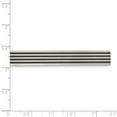 thumbnail image 3 of Chisel Men's Stainless Steel Tie Bar – Brushed Finish, Contemporary Design, 9 mm Wide, 3 of 4