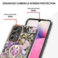 thumbnail image 3 of Allytech Galaxy A33 5G Case Cover, Soft TPU Back Cover with Ring Holder Stand Shockproof Anti-Scratch Slim Fit Bumper Phone Case for Samsung Galaxy A33 5G, Rose, 3 of 4