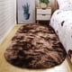 thumbnail image 3 of Manta de lujo ligera para la mesita de noche del dormitorio, manta para la mesita de noche de la sala de estar, alfombra de piso simple ovalada, alfombra antideslizante con efecto tie dye para, 3 of 6