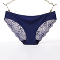 thumbnail image 3 of Bragas de encaje sexys para mujer, ropa interior fina y transpirable de verano, calzoncillos femeninos de tiro bajo, calzoncillos de satén de seda, lencería suave y cómoda, 3 of 5