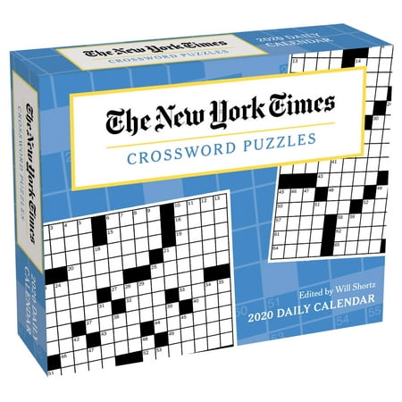 The New York Times Crossword Puzzles 2020 Day To Day Calendar