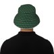 thumbnail image 5 of Fotbe Green Buffalo Plaid Merry Christmas Sombrero Tipo Pescador con Estampado – Sombrero de Sol de Algodón de Moda para Playa, Golf, Pesca, 5 of 6