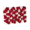 thumbnail image 2 of Rongfmy Panneau Mural de Fleurs Panneau Floral d'Exposition Artificielle pour Réception Maison Extérieur Rouge, 2 of 9
