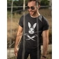 thumbnail image 3 of Tstars Mens Easter Holiday Shirts Pirate Bunny Easter T Shirt Rabbit Skull Crossbones Egg Hunt Tee Happy Easter Party Shirts Humor Funny Easter Gifts for Him Men T Shirt, 3 of 6
