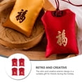 thumbnail image 2 of MasteelfCA 4Pcs Small Chinese Embroidered Organizers Pocket Silk Coin Bag Sachet Pouch, 2 of 7
