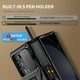 thumbnail image 3 of Funda de teléfono TONGATE para Samsung Galaxy Z Fold 5 negra con accesorios, 3 of 8